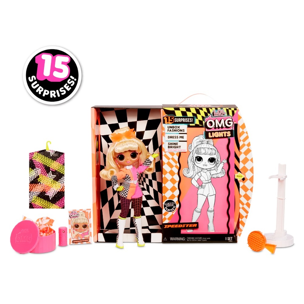 L.O.L. Surprise! OMG Lights Speedster Fashion Doll - Picture 2 of 6